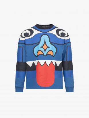 givenchy totem printed sweatshirt|Givenchy crest sweatshirt.